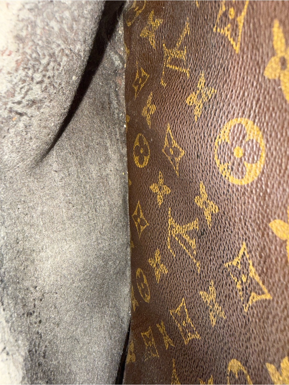 Louis Vuitton Vintage Brown Monogram Canvas Pouch - Picture 7 of 12
